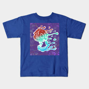 Melting skull Kids T-Shirt